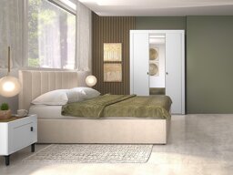 Komplet pohištva za spalnico Ogden S116 (Mat bela)