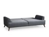 Dīvāns gulta Altadena 590 (Tumši pelēks)