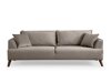 Dīvāns gulta Altadena 590 (Gaiši pelēks)