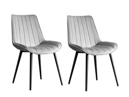 Набор стульев Kailua 2214 (Чёрный + Серый)