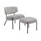 Sillón Denton 1340 (Gris claro)