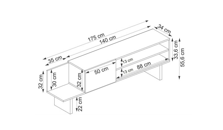 TV galds 552444