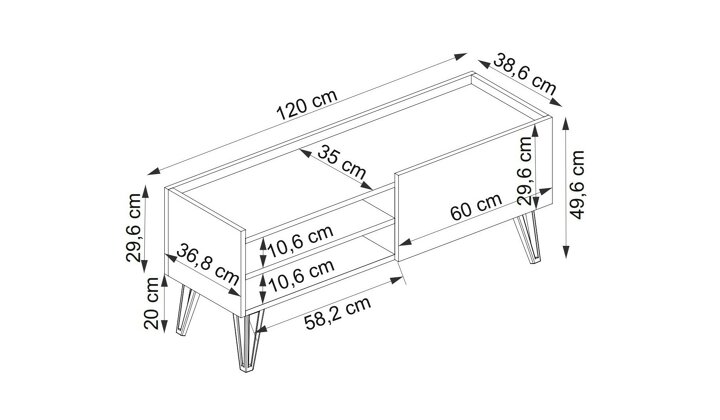 TV galds 552498