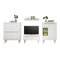 Set mobili soggiorno Lewiston AF112 (Bianco)