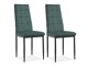 Set di sedie Denton 1344 (Verde scuro)