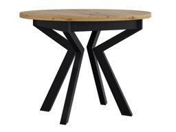Asztal Victorville 368 (Artisan tölgy + Fekete)