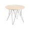 Beistelltisch Oakland 1049 (Beige + Silber)