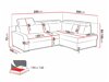 Ecksofa Columbus 229 (Crown 10)