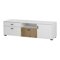 Mueble TV Lewiston AG105 (Blanco + Roble)