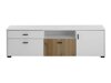 Mueble TV Lewiston AG105 (Blanco + Roble)