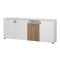 Aparador Lewiston AG108 (Blanco + Roble)