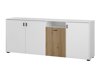 Aparador Lewiston AG108 (Blanco + Roble)