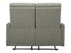 Diivan recliner Tulsa 646 (Dusty Roheline)