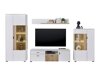 Set mobili soggiorno Lewiston AG118 (Bianco + Quercia)