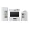 Set mobili soggiorno Lewiston AG118 (Bianco)