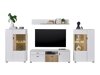 Set mobili soggiorno Lewiston AG122 (Bianco + Quercia)