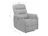 Sillón reclinable Denton 1347 (Taupe)