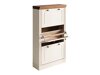 Scarpiera Denton J138 (Bianco + Quercia miele)