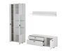 Set mobili soggiorno Lewiston AH116 (Bianco)