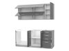 Conjunto de cocina modular Multi White 124