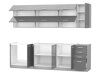 Modulares Küchenset Multi Grey 123