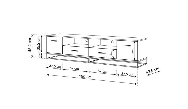 TV galds 554322