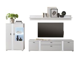 Wohnzimmer-Sets Lewiston AH114 (Weiß)