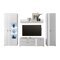 Set mobili soggiorno Lewiston AH112 (Bianco)