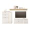 Set mobili soggiorno Lewiston AH119 (Bianco + Wotan quercia)