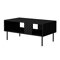 Mesa de centro Charlotte U102 (Negro)