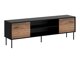 TV-tafel Charlotte Y104 (Notenhout + Zwart)