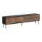 TV-tafel Miami Y100 (Notenhout + Zwart)