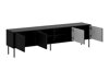 TV-tafel Miami Y100 (Notenhout + Zwart)