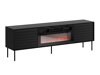 TV-Tisch Charlotte Y107 (Schwarz)