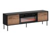 TV-tafel Charlotte Y107 (Notenhout + Zwart)