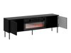 TV-tafel Charlotte Y107 (Notenhout + Zwart)