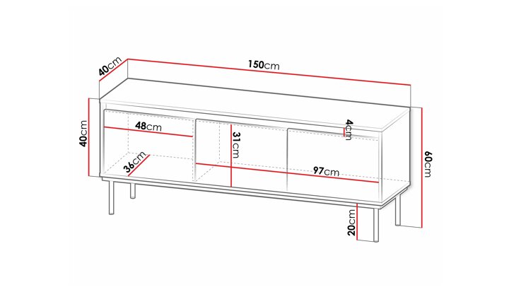 TV galds 554980