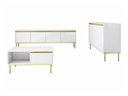 Wohnzimmer-Sets Comfivo AA104 (Weiß)