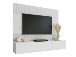 Set di mobili Comfivo 370 (Bianco + Marmo bianco)