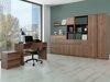 Scrivania da ufficio Orlando AF115 (Rovere moro)