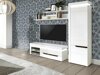 Mueble TV Orlando K101 (Blanco brillante + Blanco)