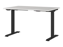 Mesa de trabajo de altura regulable Sacramento AL120 (Gris claro + Negro)