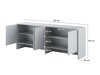 Schrank Concept Pro Lenart AH119 (Grau)