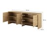 Schrank Concept Pro Lenart AH119 (Artisan Eichenholzoptik)