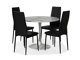 Conjunto de comedor Scandinavian Choice 760 (Blanco)