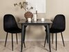 Conjunto de comedor Dallas 3353 (Negro)