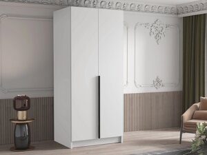 Armoire Atlanta 202 (Blanc + Noir)