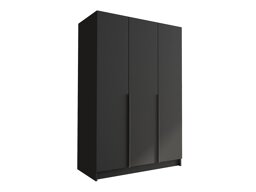 Kleiderschrank Atlanta 205 (Schwarz)