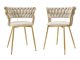 Set di sedie Miramar 140 (Beige)