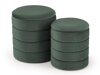 Set di pouf Houston 1780 (Verde)